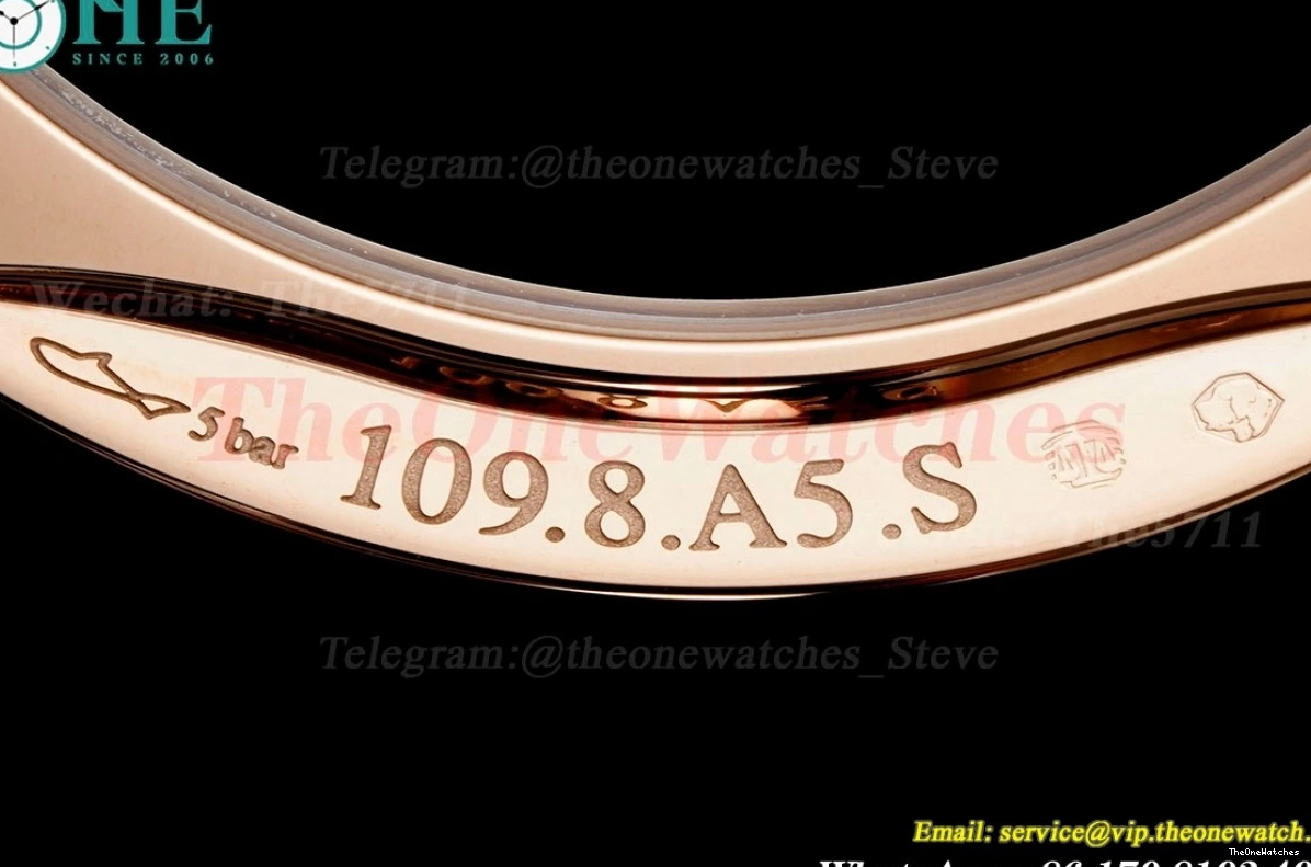 Stk Dia Clone Ultra Super Moonphase Thin Master LE A925 AZ White RG 1223